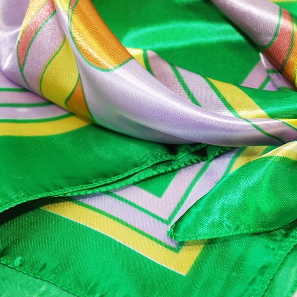 Atica Green Scarf - Picture 2 of 3